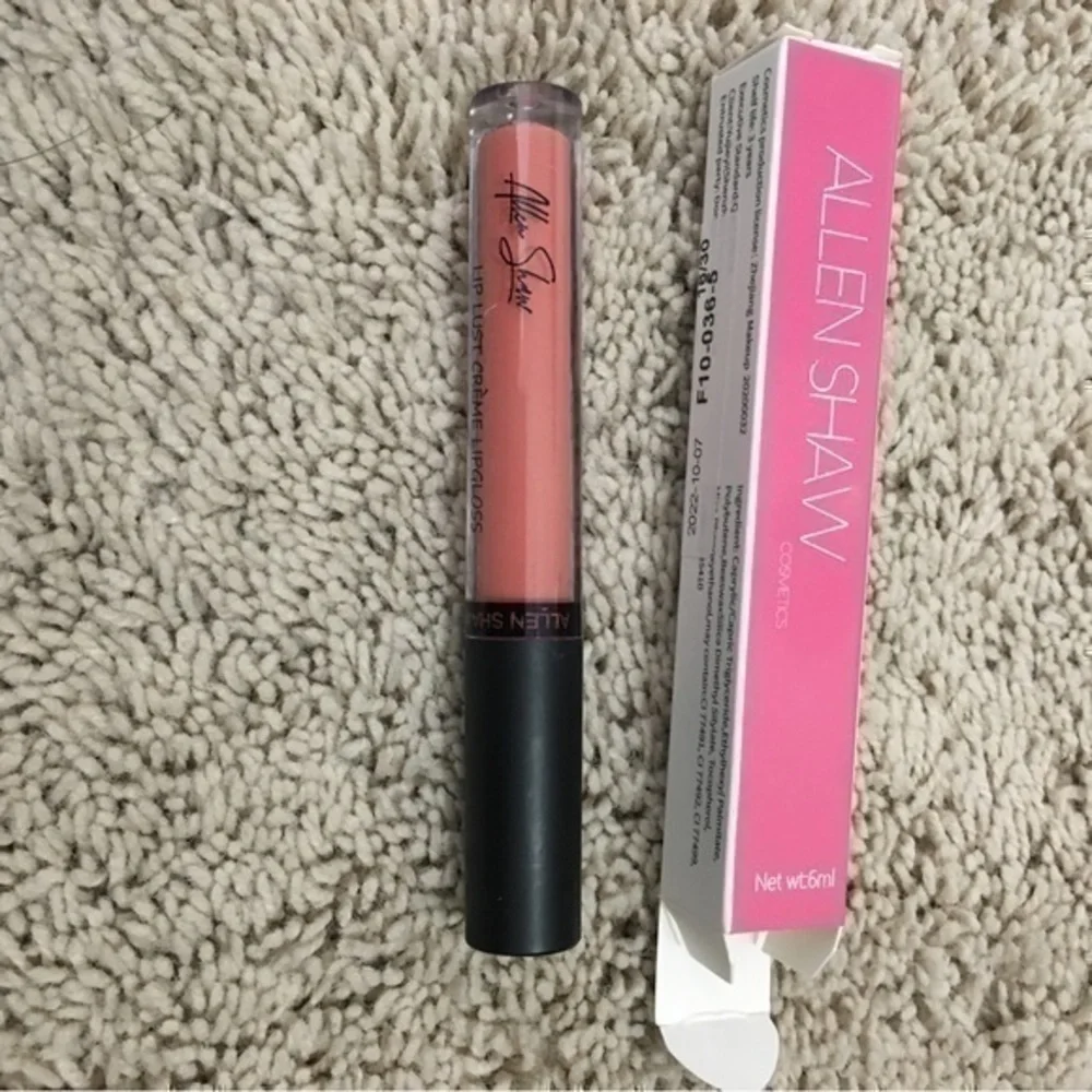 JKMXBX Allen Shaw Lip Lust Creme Lip Gloss Waterproof Long Lasting Lip Gloss #2
